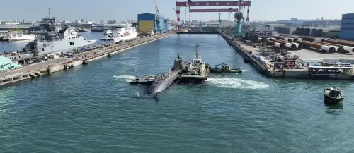 The Hai Kun is undergoing tests. (CSBC)