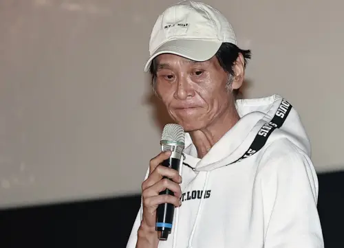 ▲喜翔（如圖）提到《少年吔，安啦！》與顏正國，臉色哀傷，講到語帶哽咽。（圖／記者葉政勳攝）　