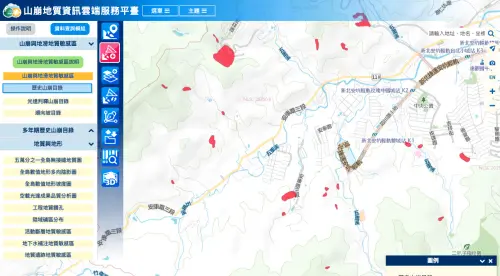 ▲（圖／翻攝自山崩地質資訊雲端服務平台）