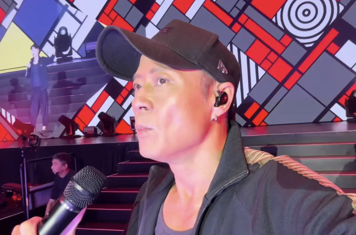 ▲香港天團草蜢成員蔡一傑（如圖）因腦瘤停工1年，近期公開回歸舞台開唱，頭頂因開刀而有蜈蚣狀的疤痕，但他希望粉絲盡興聽歌，歡呼聲大一點。（圖／翻攝自蔡一傑IG@djremus_choy）