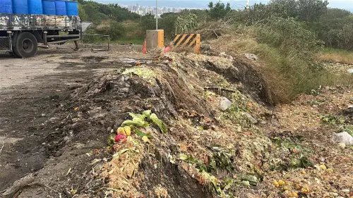 台中露天堆廚餘畫面太嚇人！興大再出手救援　彭啟明：下午就去看
