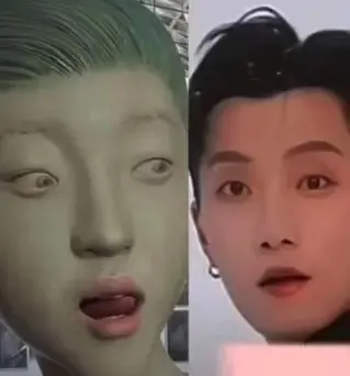 ▲于朦朧第二？范世錡恐成人形標本　啟皓藝術館新雕像五官激似他。（圖／翻攝自Threads）