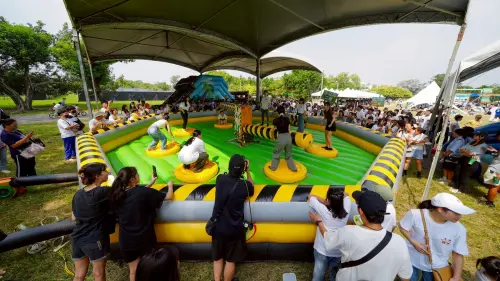 ▲「2025馬光家庭日」以五行為主題，活動規劃四大區域。（圖／馬光醫療網提供）