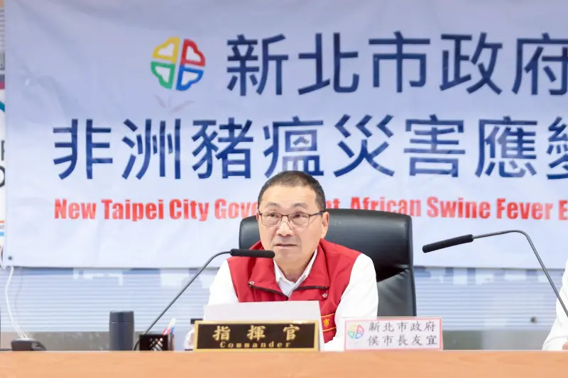 ▲來自染疫案場的80公斤豬肉流入新北市，市長侯友宜堅持「驗後再銷毀」，引發怒火。（圖／新北市政府提供）