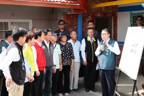 賴清德肯定台南災後復建　黃偉哲：中央及地方努力的成果
