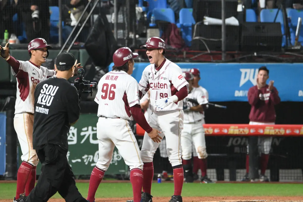 台灣大賽／樂天奪冠機率已高達「82.4%」！隊史3勝1敗從未被翻盤