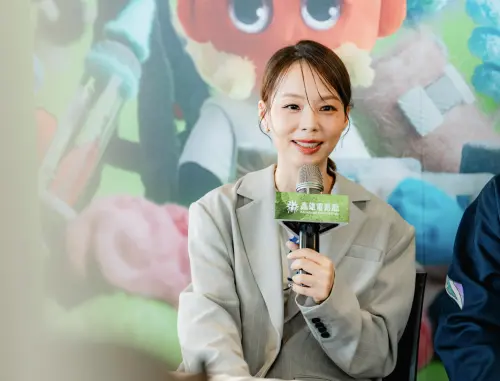 ▲孫淑媚表示心態年輕，對外表維持凍齡也有幫助。（圖／高雄電影節提供）