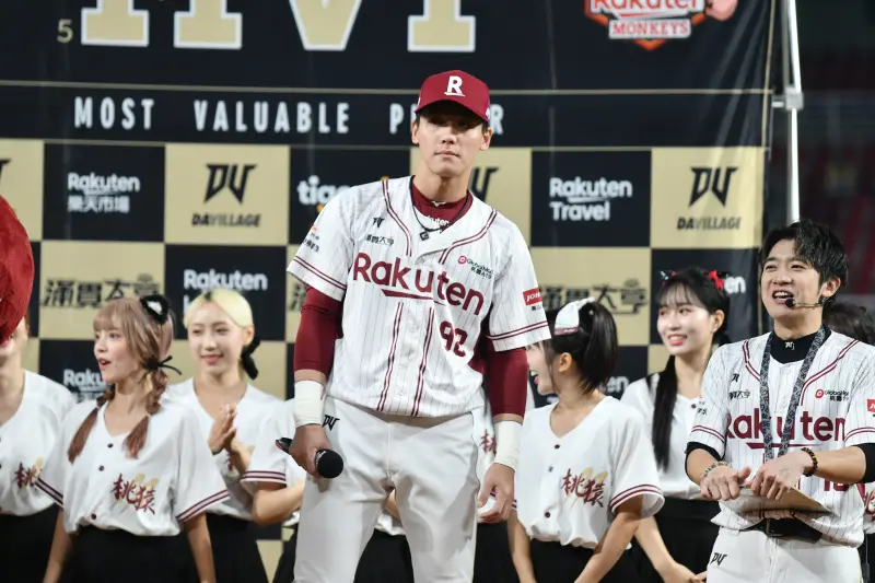 台灣大賽／烤肉烤起來？陳晨威猛敲致勝轟　賽後解釋「金句」由來