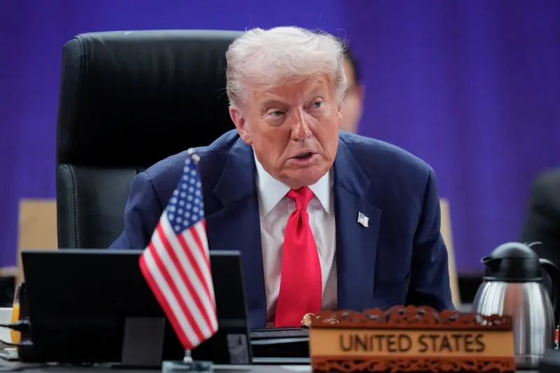 ▲ 美國總統川普的亞洲行即將抵達日本，東京都內的維安工作正緊鑼密鼓進行。（圖／美聯社／達志影像）