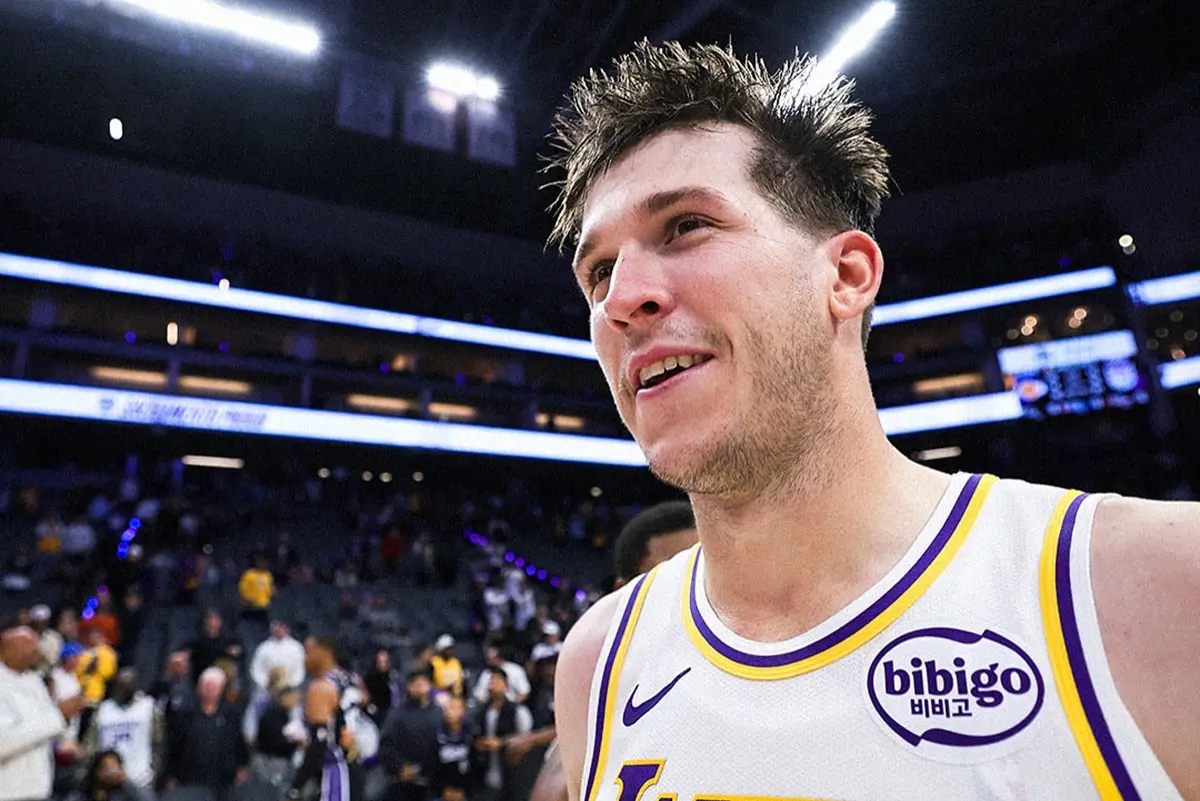 ▲里夫斯（Austin Reaves）爆發狂砍51分、22罰21中，率領洛杉磯湖人在客場以127：120擊敗沙加緬度國王，豪取二連勝。（圖／取自洛杉磯湖人X）