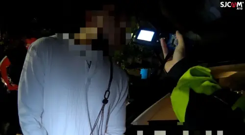 周孝安遭員警攔查畫面流出！移車「忘記打方向燈」被抓包酒駕GG了
