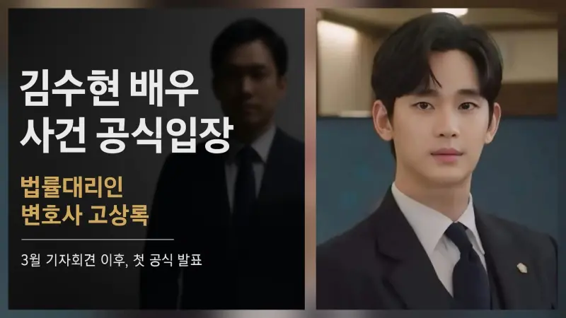 ▲金秀賢（右）和金賽綸的遺屬官司進行中，男生今日再委託律師提出16點反擊，覺得金賽綸不是會用髒話談論自己私事的人。（圖／진격의고변 進撃の高弁 / Korean Legal Titan YouTube）