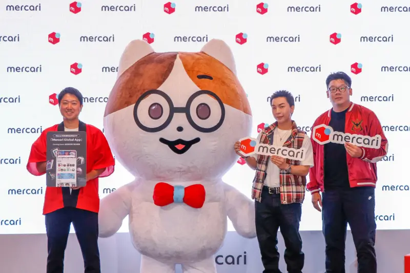 ▲日本最大網購市集 Mercari 於10/23舉辦記者會，正式公開於 9/30 上線的最新「Mercari Global App」，並發表未來在台灣的發展藍圖。（圖／Mercari提供）