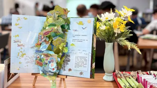 ▲ 《夢想飛行家與小布》立體書以飛行家的旅程串連台灣土地故事，將自然、人文與夢想融入設計。（圖／高市府教育局提供）