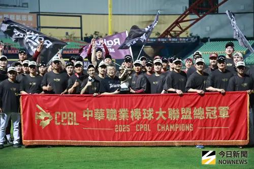 小木炭們集合！樂天桃猿封王遊行來囉　張善政宣布「這日期」舉行
