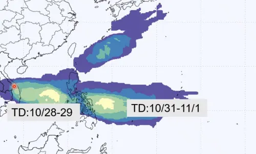 雙颱風本週可能生成！「路徑最新預測」出爐　大雨一路轟到下禮拜
