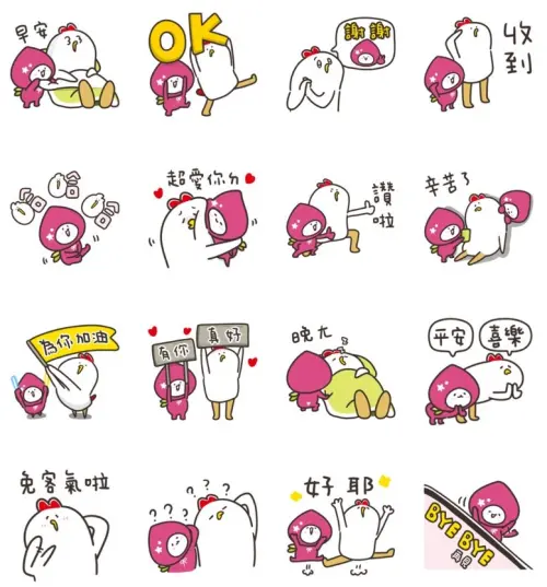 ▲LINE免費主題「momo co和小夥伴ㄅㄅㄐ聊天無極限」。（圖／取自LINE）