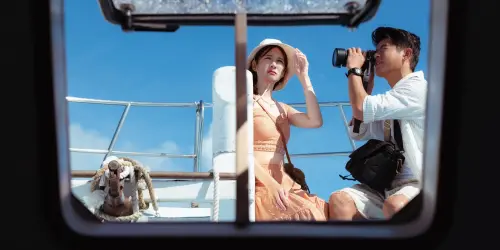 ▲《我們的藍調時光》王柏傑、安心亞、張鈞甯、周渝民。（圖／米神國際）