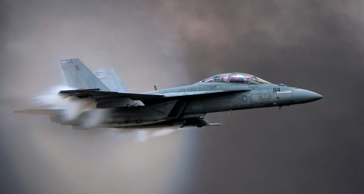 ▲F/A-18F「超級大黃蜂」（ Super Hornet）戰鬥機。（圖／美國海軍）