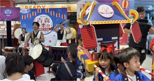 ▲家樂福於指定門市舉辦睡魔祭體驗活動，並推出多款親子活動邀請消費者一同參與。（圖／由家樂福品牌提供）