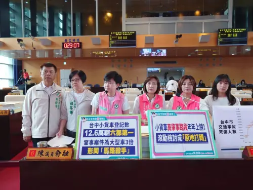 中市小貨車成「馬路殺手」　議員：六都第一
