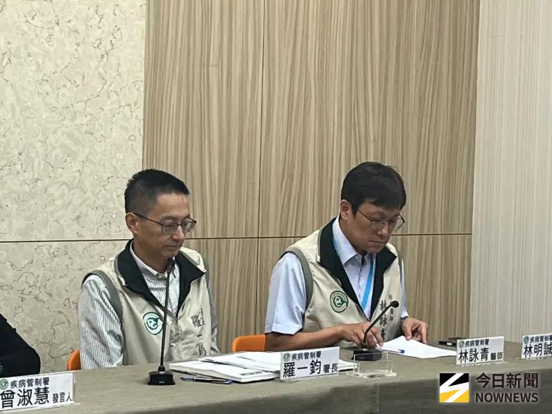 ▲疾管署防疫醫師林詠青說明新生兒腸病毒重症個案。（圖／記者張乃文攝）