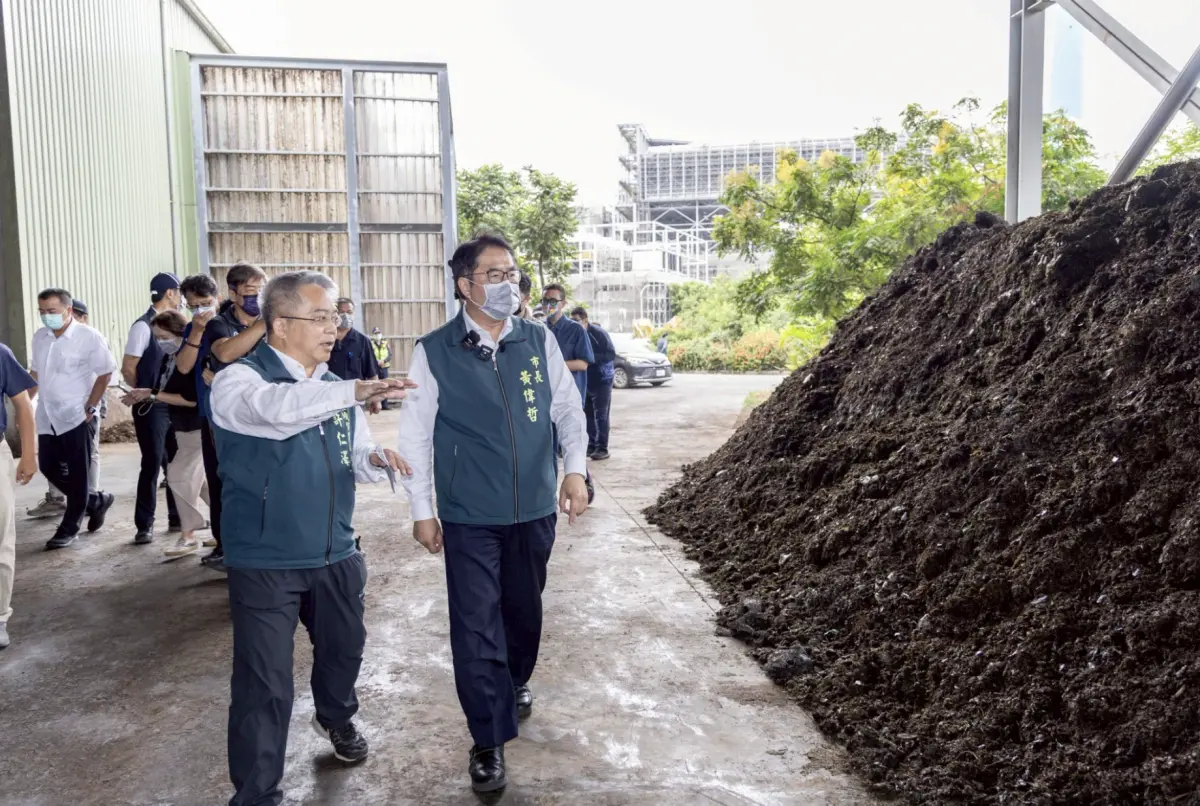 台中遭諷「盧媽臭臭鍋」 台南廚餘發酵廠10天產認證肥料