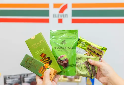 ▲門市在入秋第一時間推出「巧克力大賞」蒐羅全球各地特色巧克力。（圖／7-11提供）