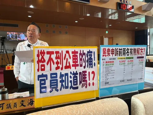 每年上萬件投訴　議員批公車業者不顧市民
