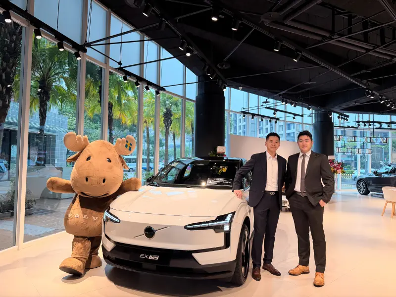 ▲VOLVO凱銳汽車全新展示體驗店開幕。（圖／業者提供）