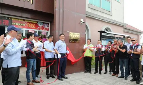 守護漁民強化巡護！海巡署艦隊分署高雄海巡隊鹽埔分隊揭牌儀式
