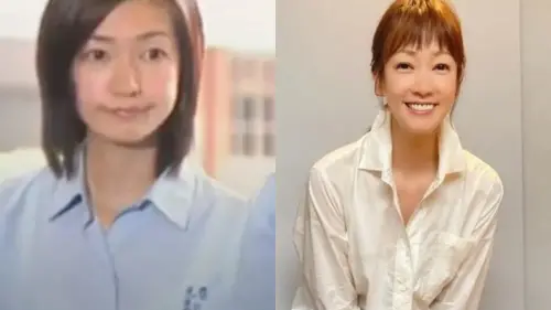 ▲潘慧如在劇中是角色于盼盼的閨密，不過後期因為轉學，戲份逐漸刪減。（圖／摘自《麻辣鮮師》劇照、潘慧如 臉書）