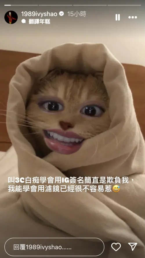 ▲（圖／翻攝自IG 1989ivyshao）