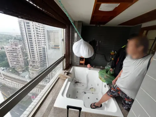 拿雷射筆射淡海輕軌！白目男起底「竟是鄰近居民」藏毒品狼狽落網
