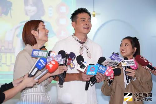 ▲鬼鬼、姚元浩、莎莎（圖／記者朱永強攝影）