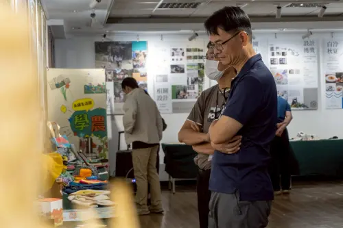 ▲嶺東科大校內藝術中心所展出的USR成果展，開放民眾自由參觀。（圖／嶺東科大提供）