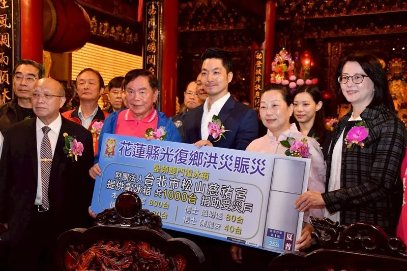 不顧災區？花蓮堰塞湖潰堤 徐榛蔚人在台北拜拜 縣府回應了