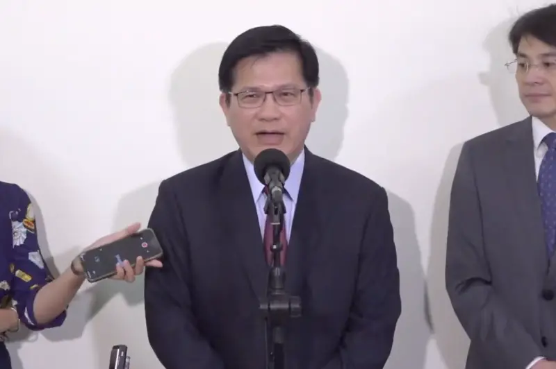 ▲外交部長林佳龍受訪時表示，當然密切關注美中會談。（圖／翻攝畫面）