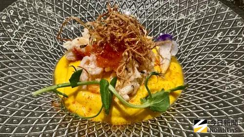 ▲「樂葵法式鐵板燒」隨著季節的更迭選用當令食材，加上多款經典法式醬汁，將每一道料理完美演繹。（圖／記者陳美嘉攝）