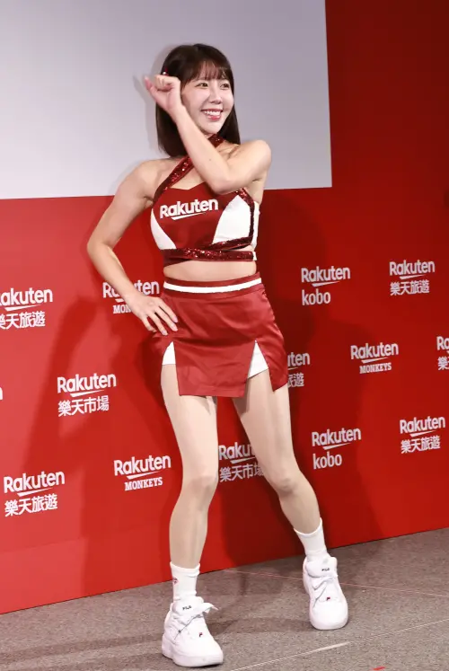 ▲樂天女孩Mika。（圖／記者吳翊緁攝）