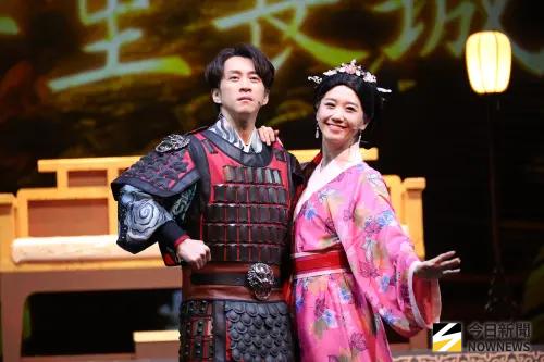 ▲Lulu黃路梓茵、陳漢典10/30 舞台劇《半里長城》彩排記者會。（圖／記者陳明安攝）