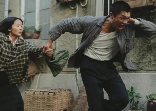 ▲《大濛》柯煒林（右）與方郁婷（左）分別入圍第62屆金馬獎最佳男、女主角大獎，該片也是今年爭取金馬獎氣勢最浩大的強片。（圖／牽猴子提供）