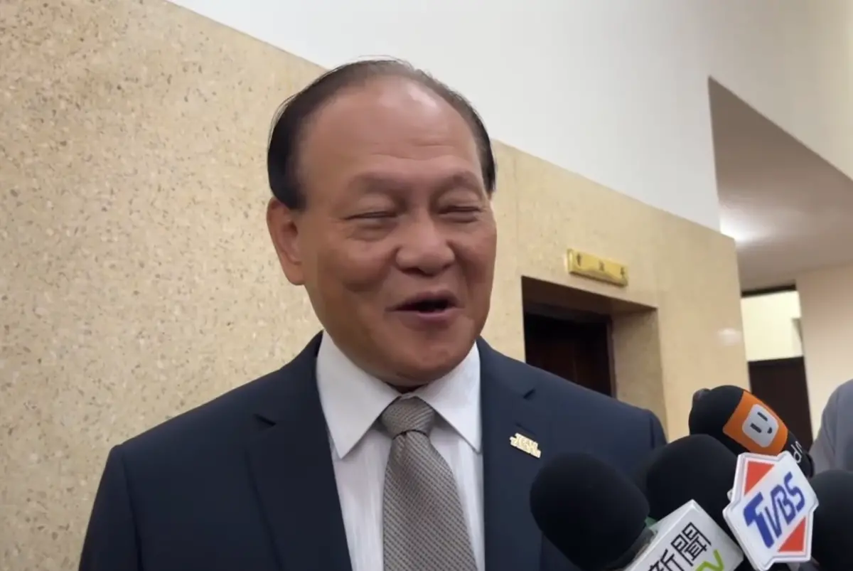 ▲政委季連成今（31）日指出，花蓮救災每天吃大概3萬個便當。（圖／翻攝畫面）