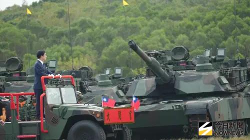 M1A2T戰車成軍　賴清德怒嗆中國：堅決反併吞侵略、反對一國兩制

