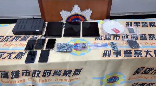 ▲高雄歇業小吃部變身越籍毒趴KTV，警方當場查扣毒品等證物。（圖／高市刑大提供）