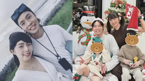 ▲簡廷芮與老公賴冠儒2020年結婚，育有1子1女。（圖／翻攝自賴冠儒IG）