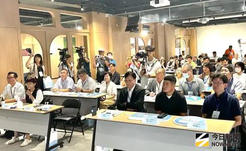 ▲海洋委員會海洋保育署舉辦巨鯨之後－海廢再生聯盟5週年回顧展及海廢再生聯盟年會系列活動，有海廢再生聯盟成員及產、官、學界代表與會。(圖／記者黃守作攝，2025.10.31)