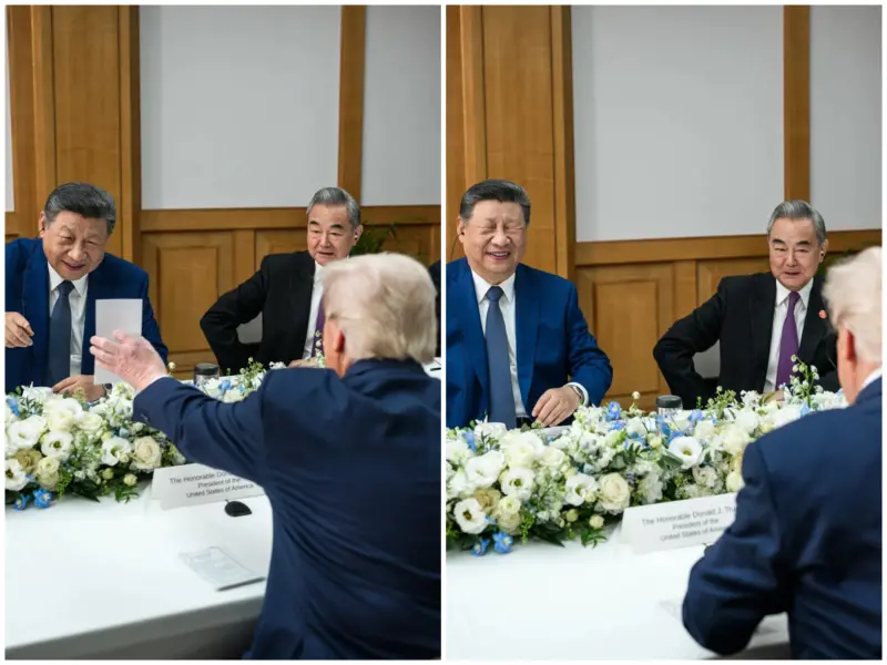 川普客氣得要命？郭正亮見「川習會這幕」　斷言1反轉局面