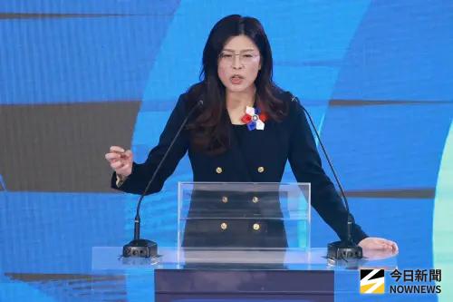 ▲國民黨主席鄭麗文正式上任，她承諾將帶領國民黨「撥亂反正」，讓黨成為「最有影響力的公益團體」，重建社會信任與希望。（圖／葉政勳攝，2025.11.01）