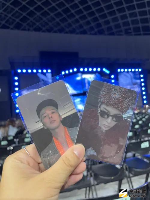 ▲GD大巨蛋演唱會VIP限定小卡禮物曝光。（圖／讀者提供）